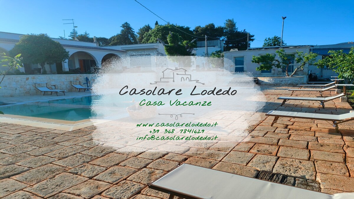 Casolare Lodedo带泳池的度假屋（ Giovanni ）