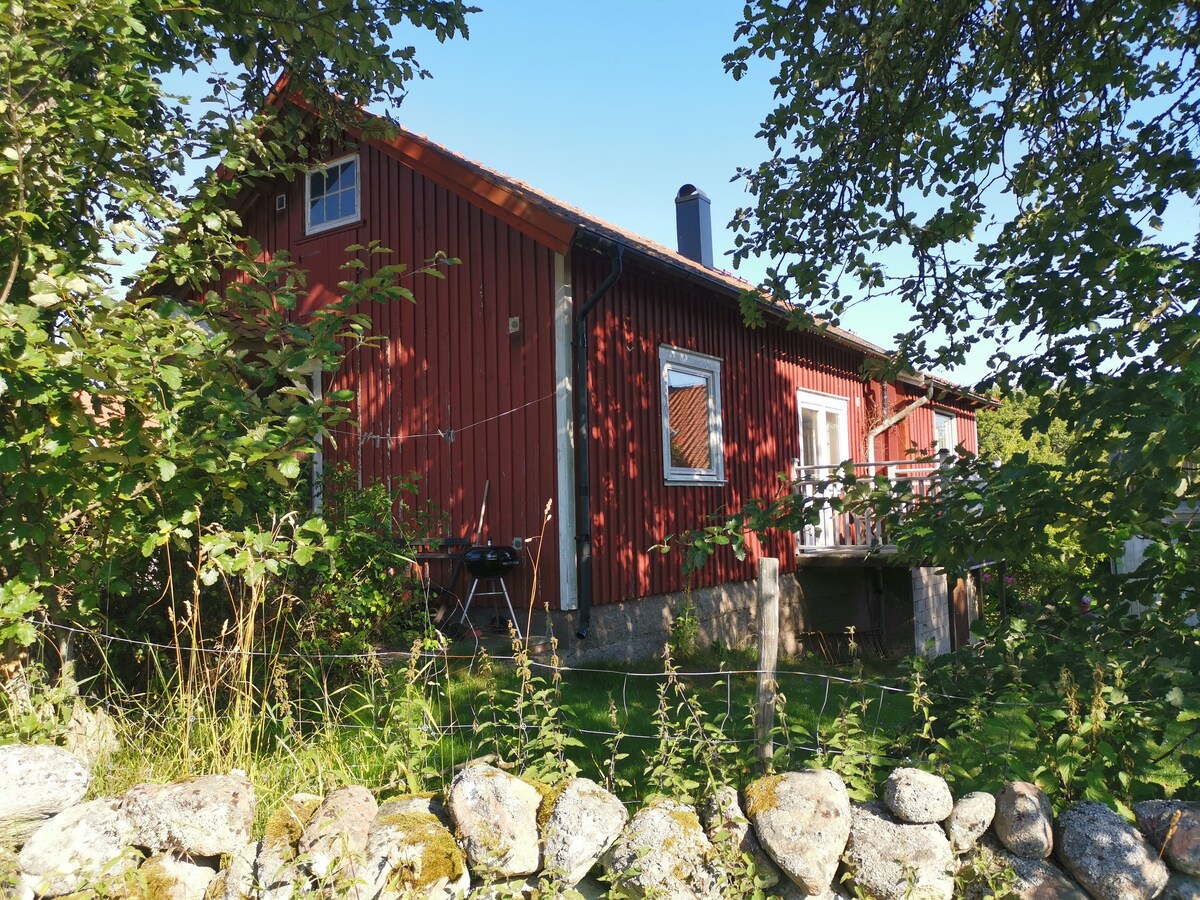 格勒斯堡（ Gerlesborg ）外的新鲜小木屋