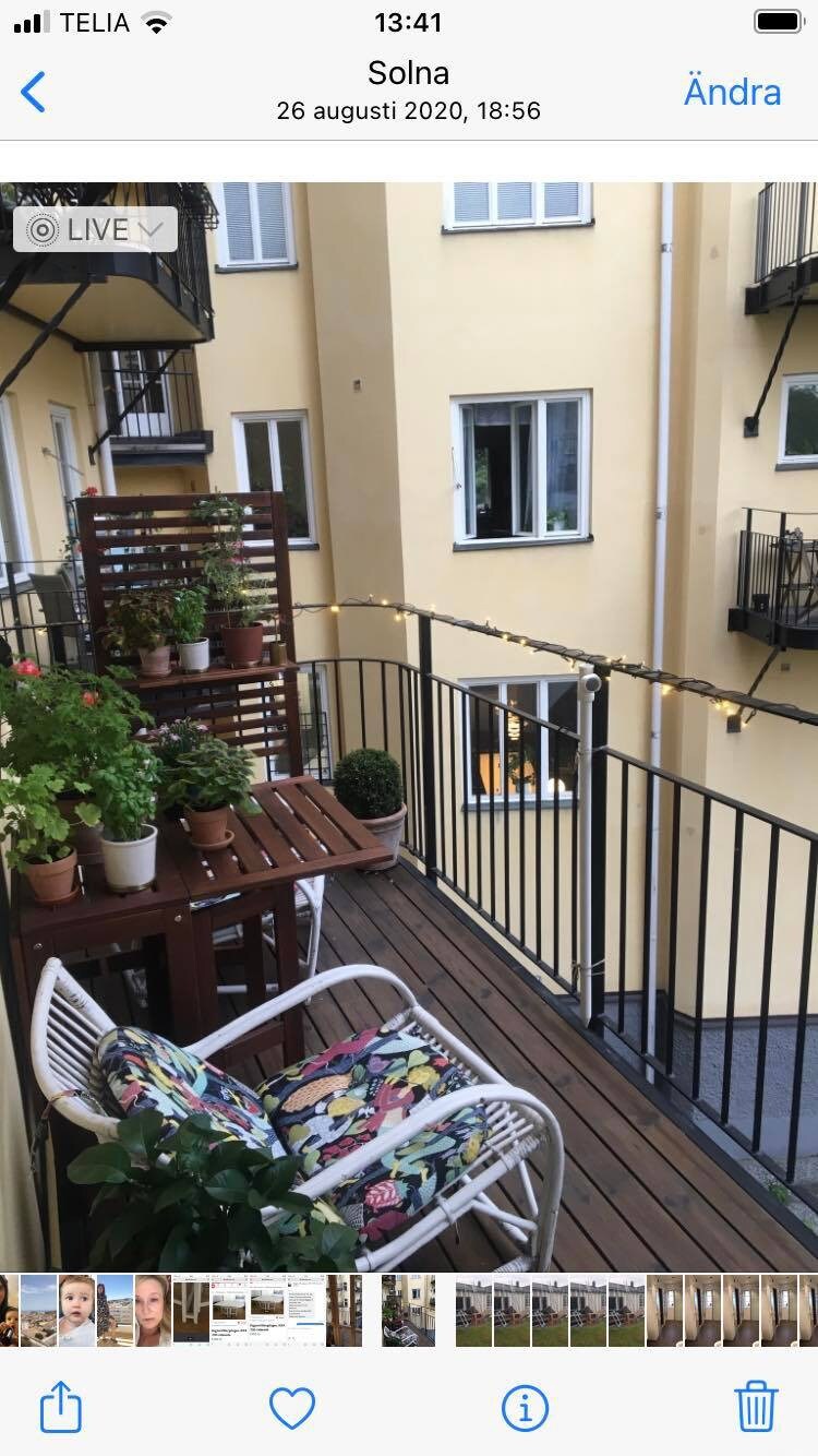 Nice apartment 7 min walk from Friend’s arena