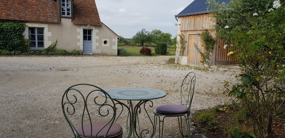 Ferme de caractère pleine nature près des châteaux