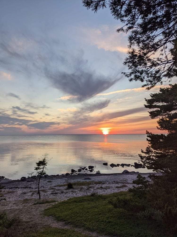 海滩小屋，紧邻大海。