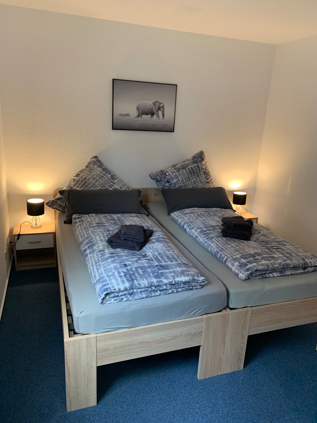 Schöne 2 - 4 Zimmer Whg mit Schlafsofa in Astfeld