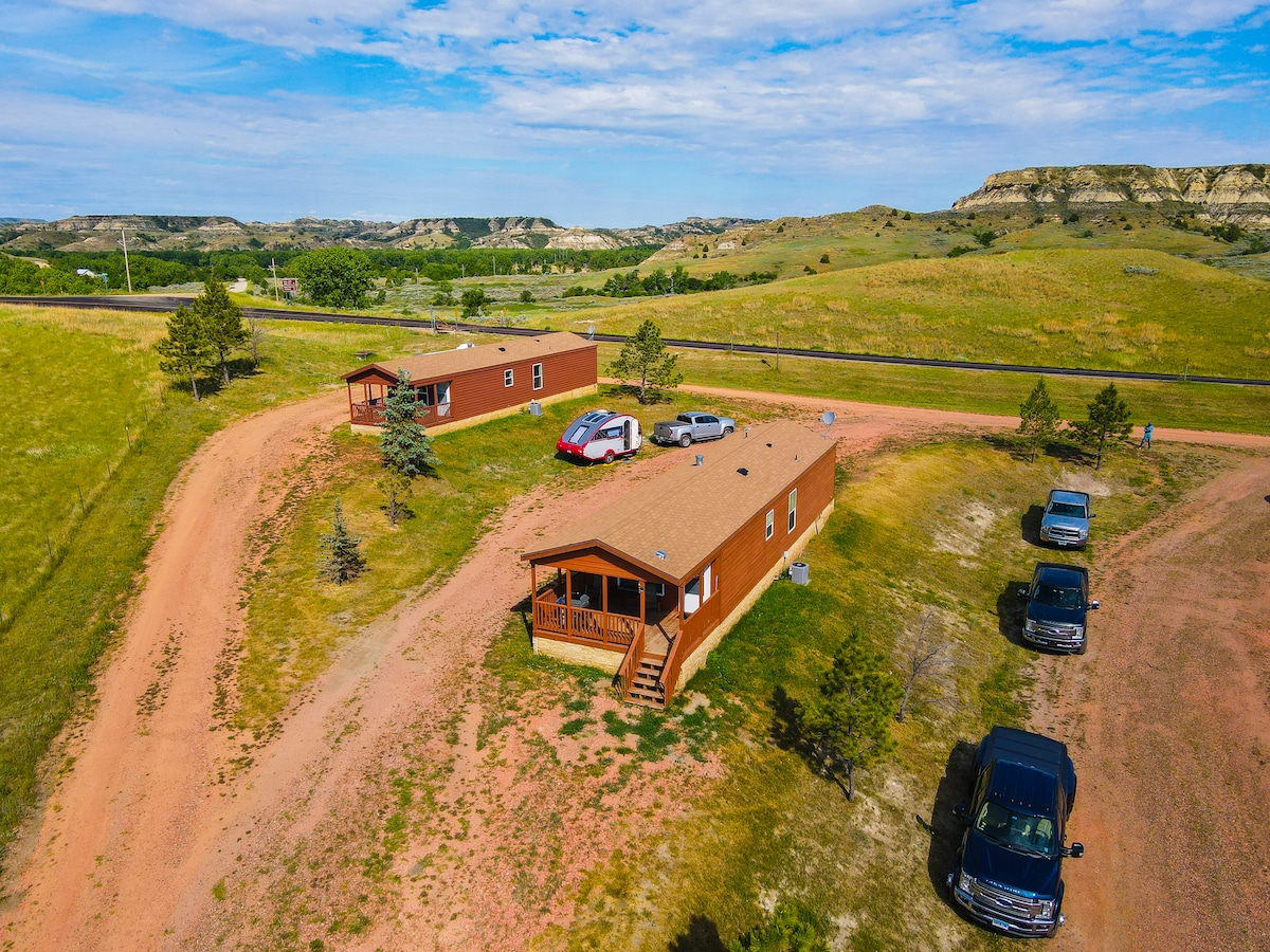 Boots Badlands Cabin Medora ND 2 BR 1 B可住6人