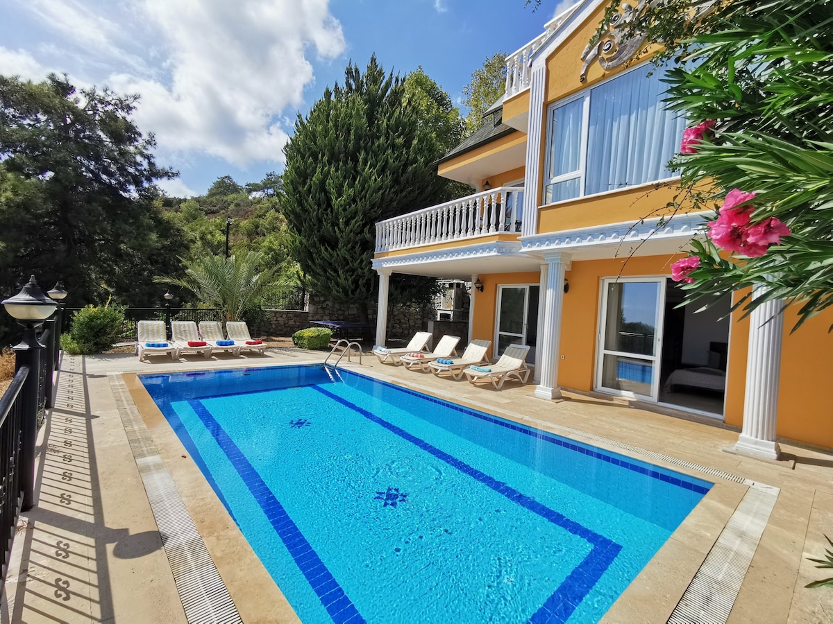 Spacious villa w/ Private Pool - Amazing View