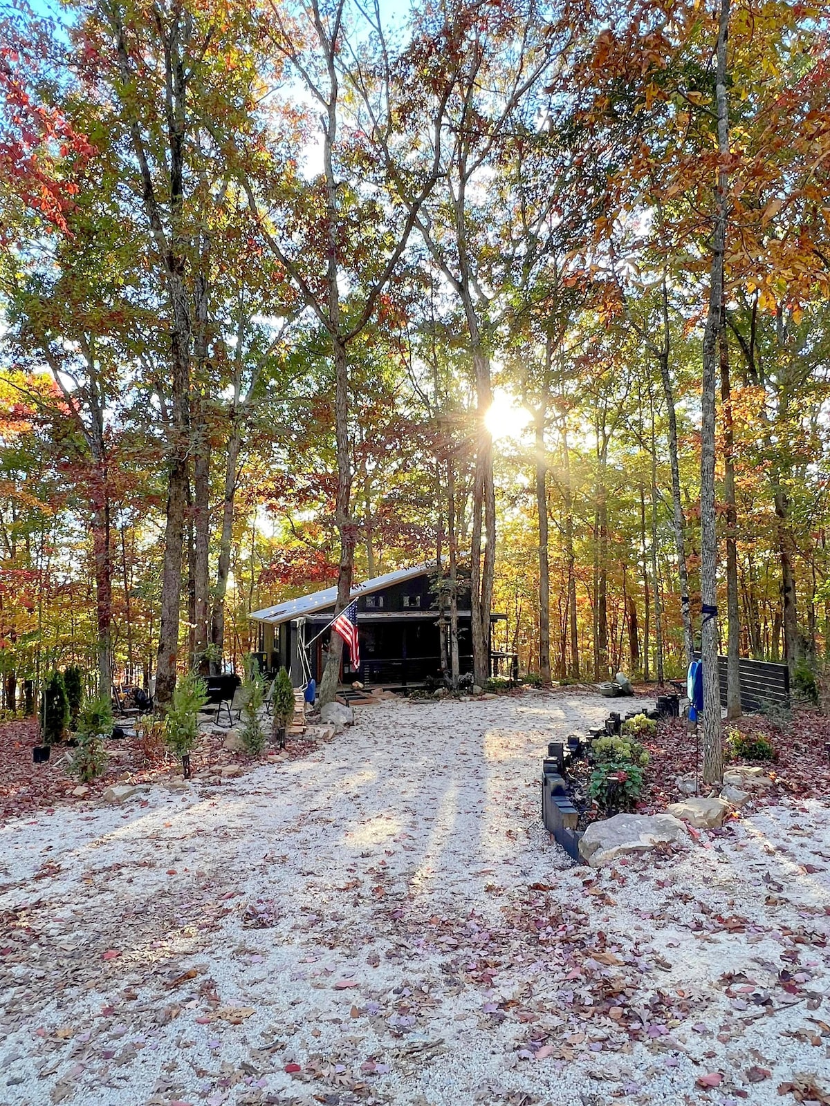 微型住宅中的2卧室自然度假胜地，可通往湖泊