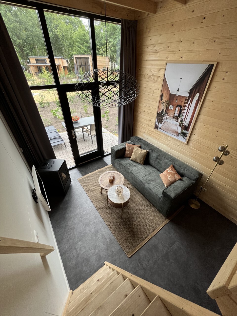 Tiny House 22 - Hoge Veluwe、热水浴缸、壁炉