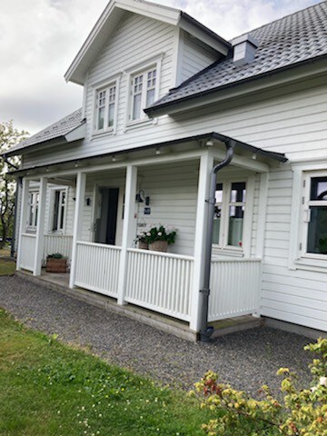 Lantlig villa i Varberg