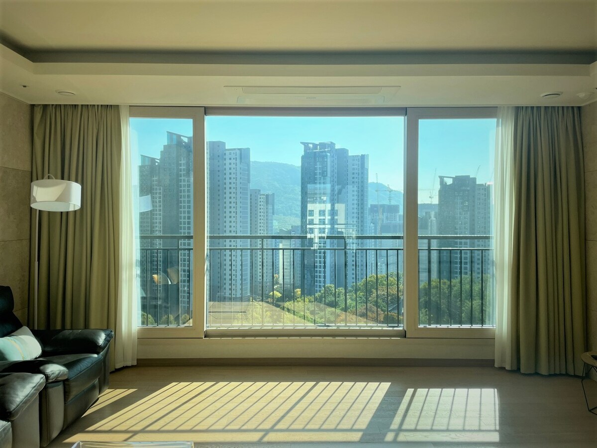 @ Gangnam New TheH Hills公寓4间客房2浴室豪华全功能咨询@