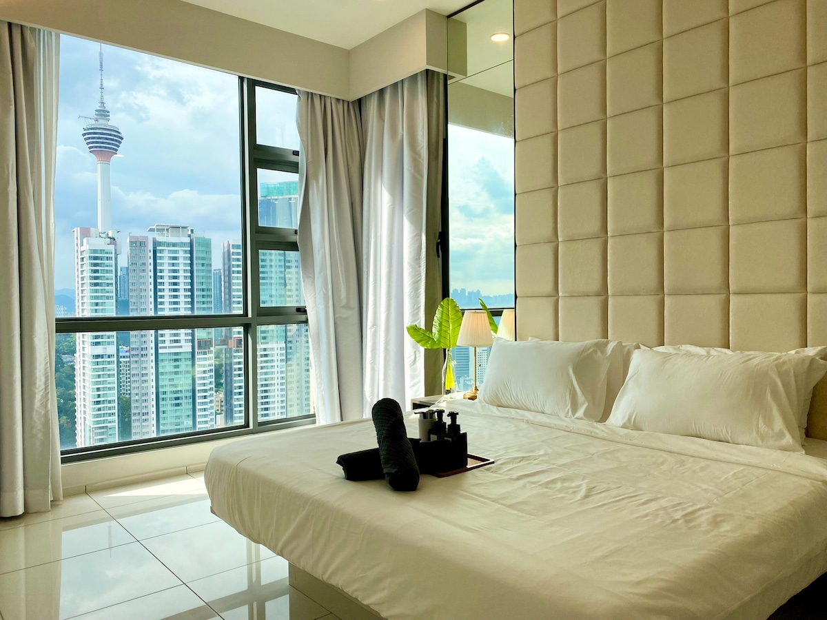 36 ：顶层1卧室公寓，可欣赏吉隆坡天际线景观