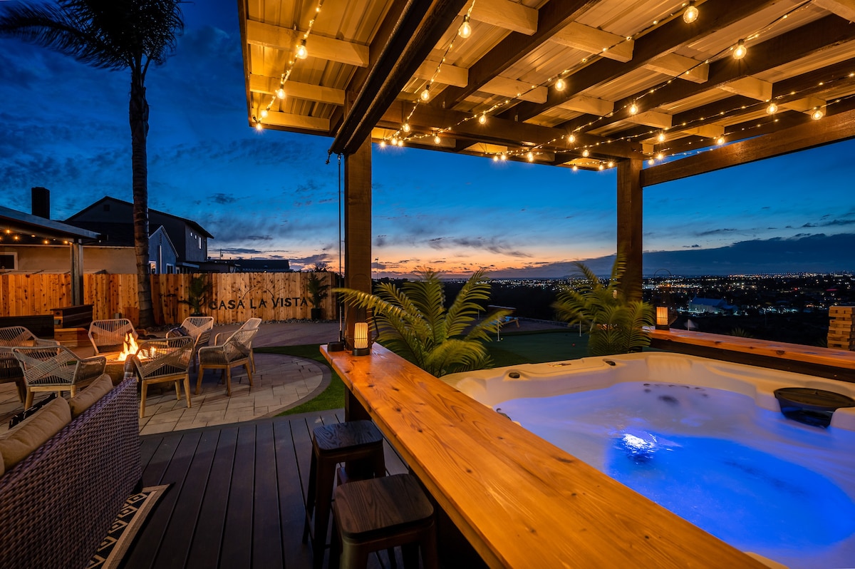 San Diego Sunsets/Hot Tub/ Firepit