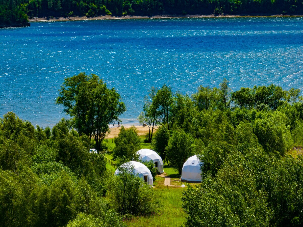 Czorsztyn Glamp -luksusowe namioty nad jeziorem G3
