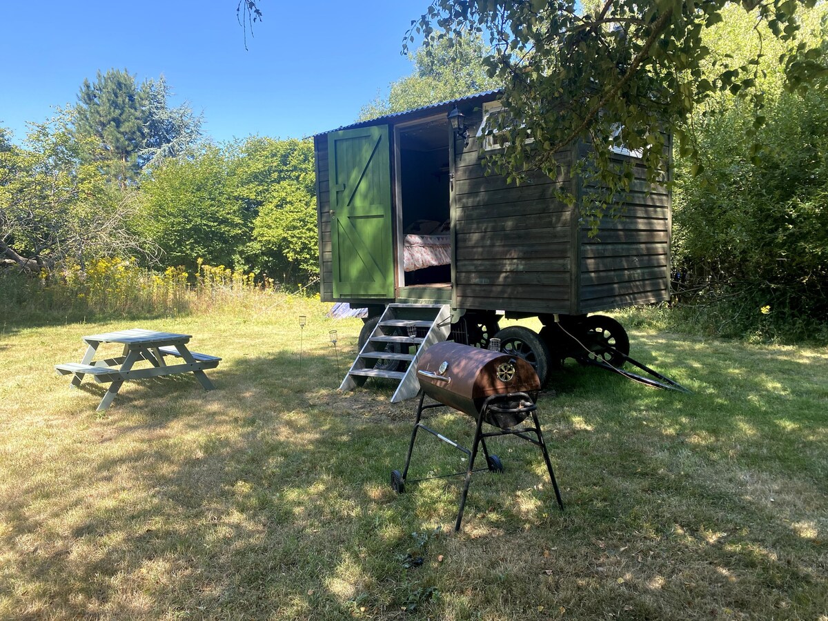 苹果谷仓的牧羊人小屋