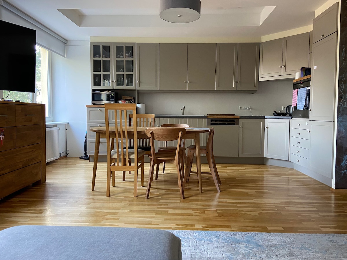 Cozy 3-bedroom flat in the heart of Tartu