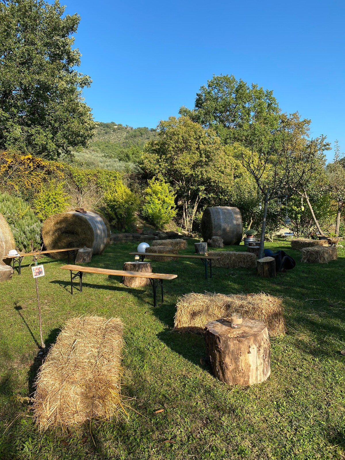 Casa in campagna immersa nella natura