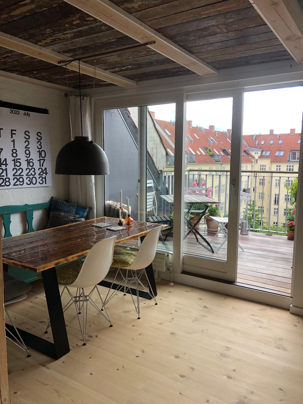 哥本哈根漂亮舒适的房间