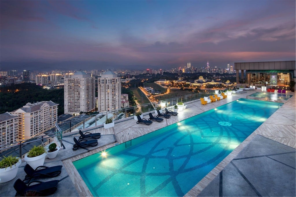 Dorsett Hartamas | KL city | rooftop pool