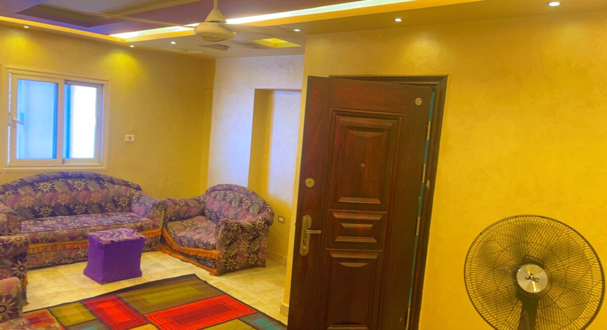 New 3 bed room apartment at Sadat district Assiut