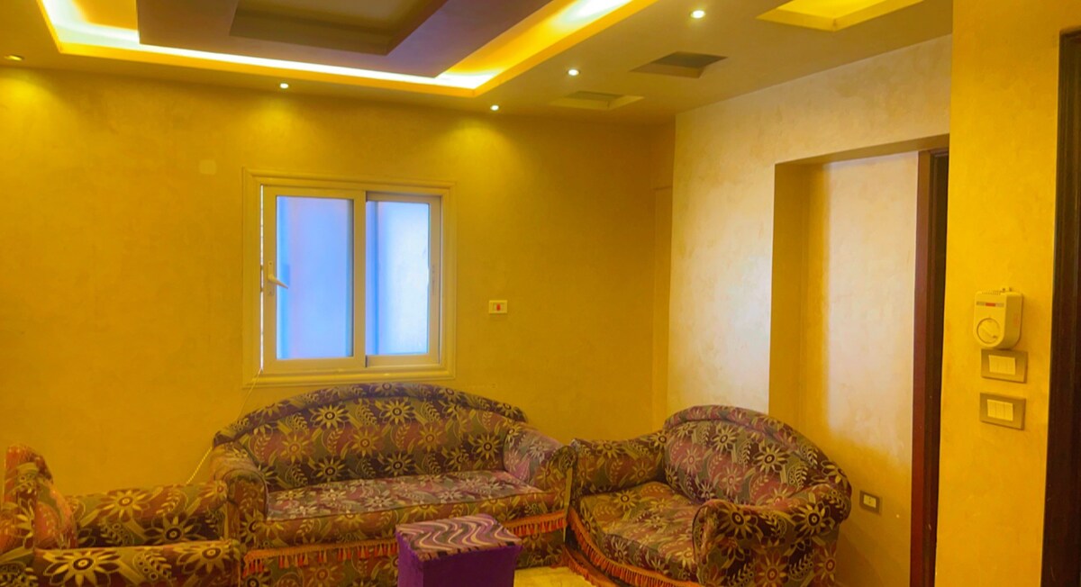 New 3 bed room apartment at Sadat district Assiut