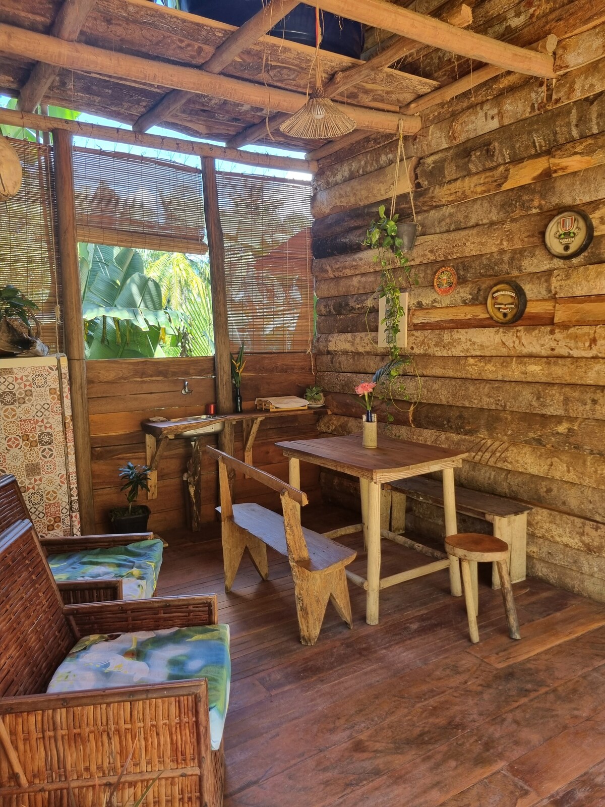乡村舒适的Boipeba度假木屋