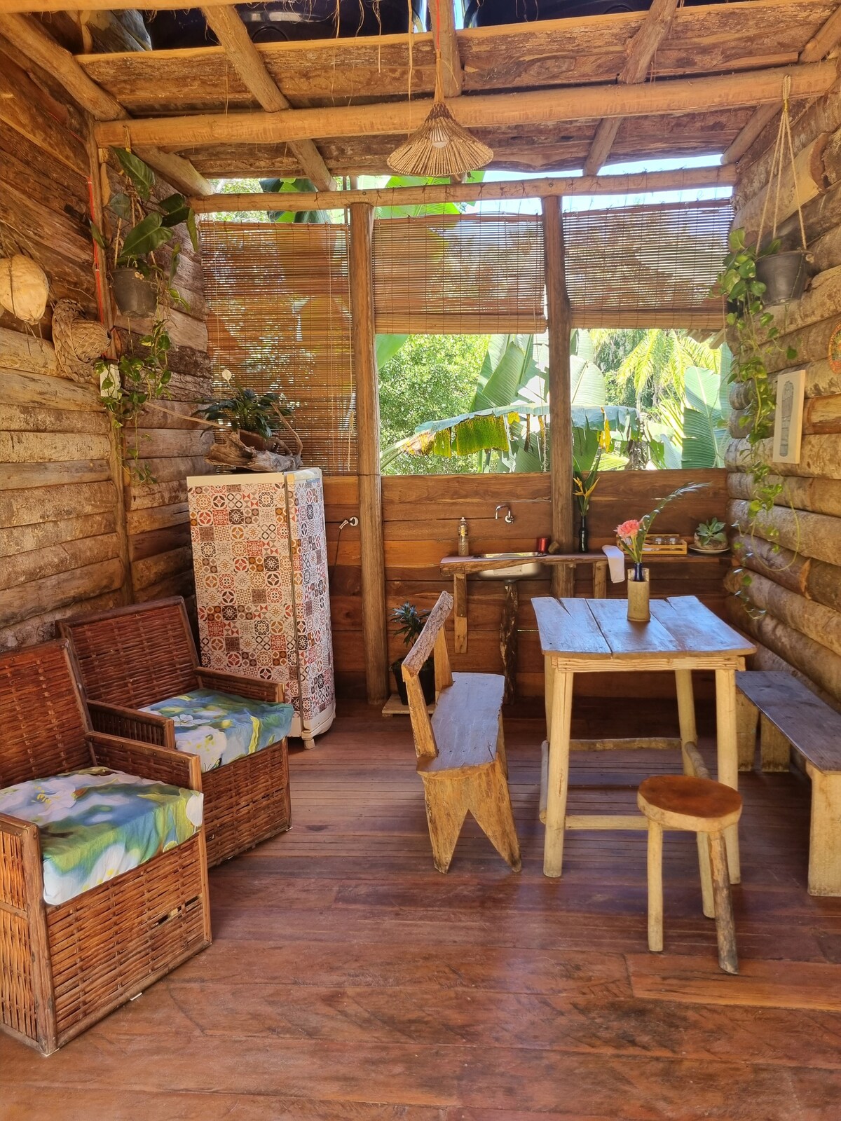 乡村舒适的Boipeba度假木屋