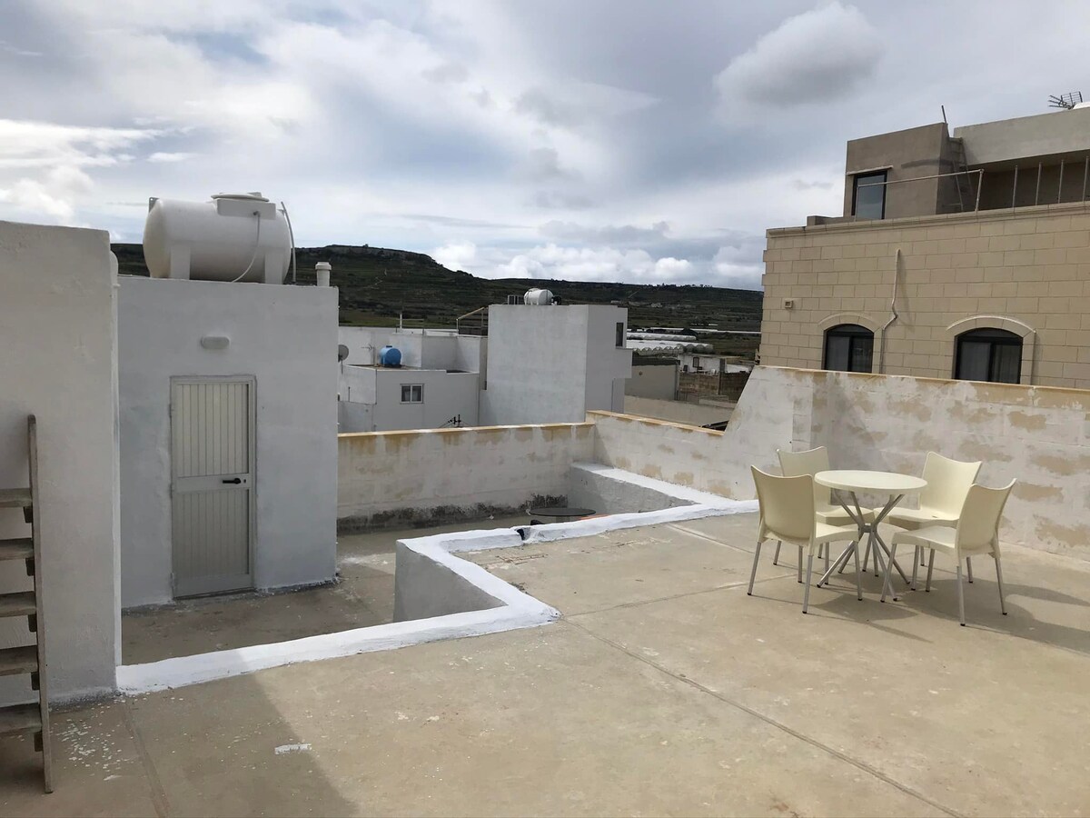 Traditional Maltese house in Mgarr