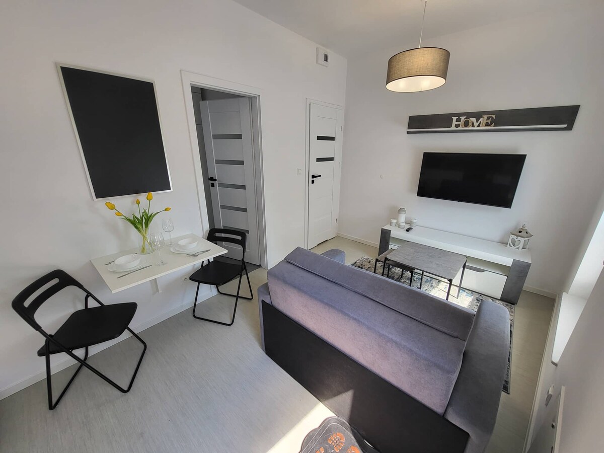 Ottimo apartamenty. Apartament 1A z sypialnią