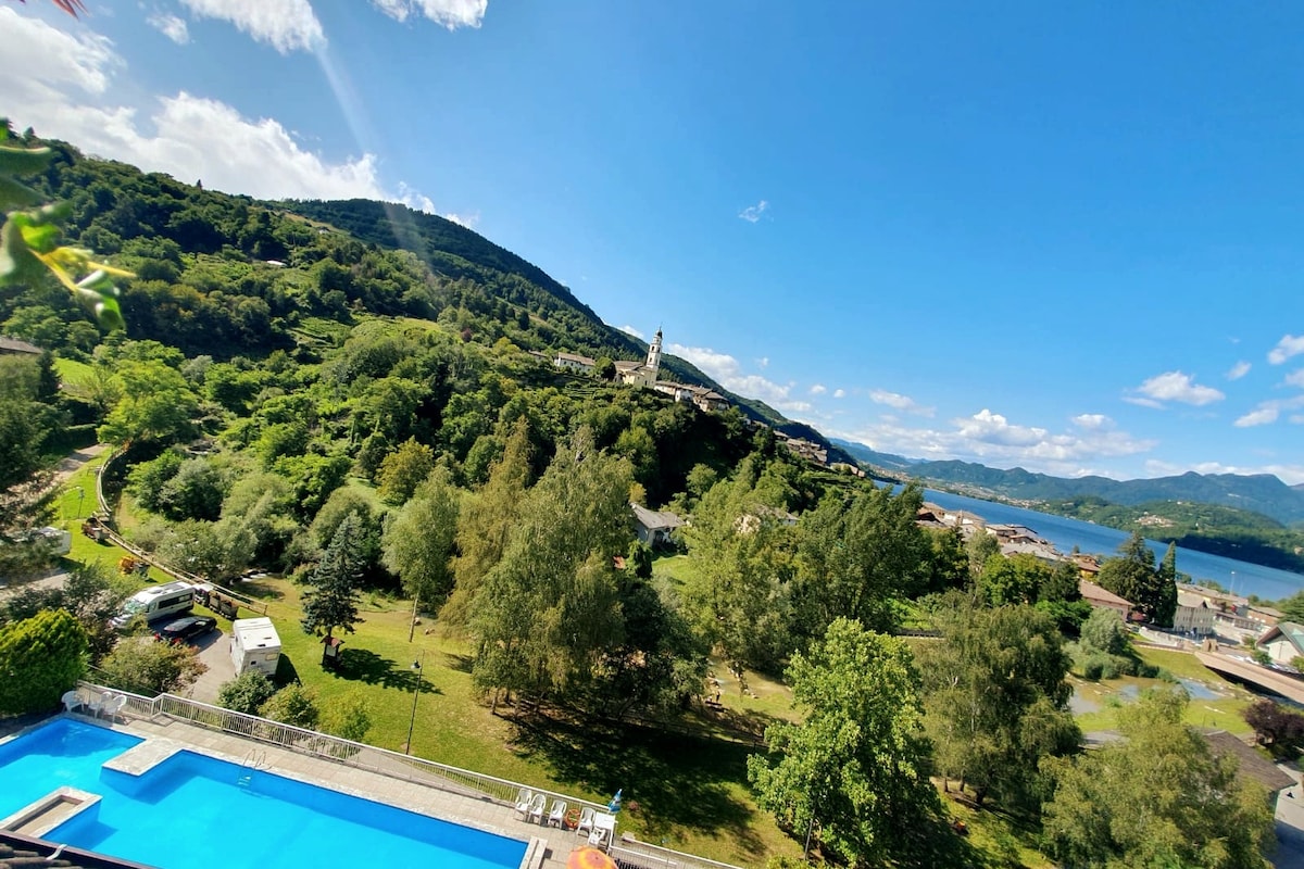 Casa panorama al lago