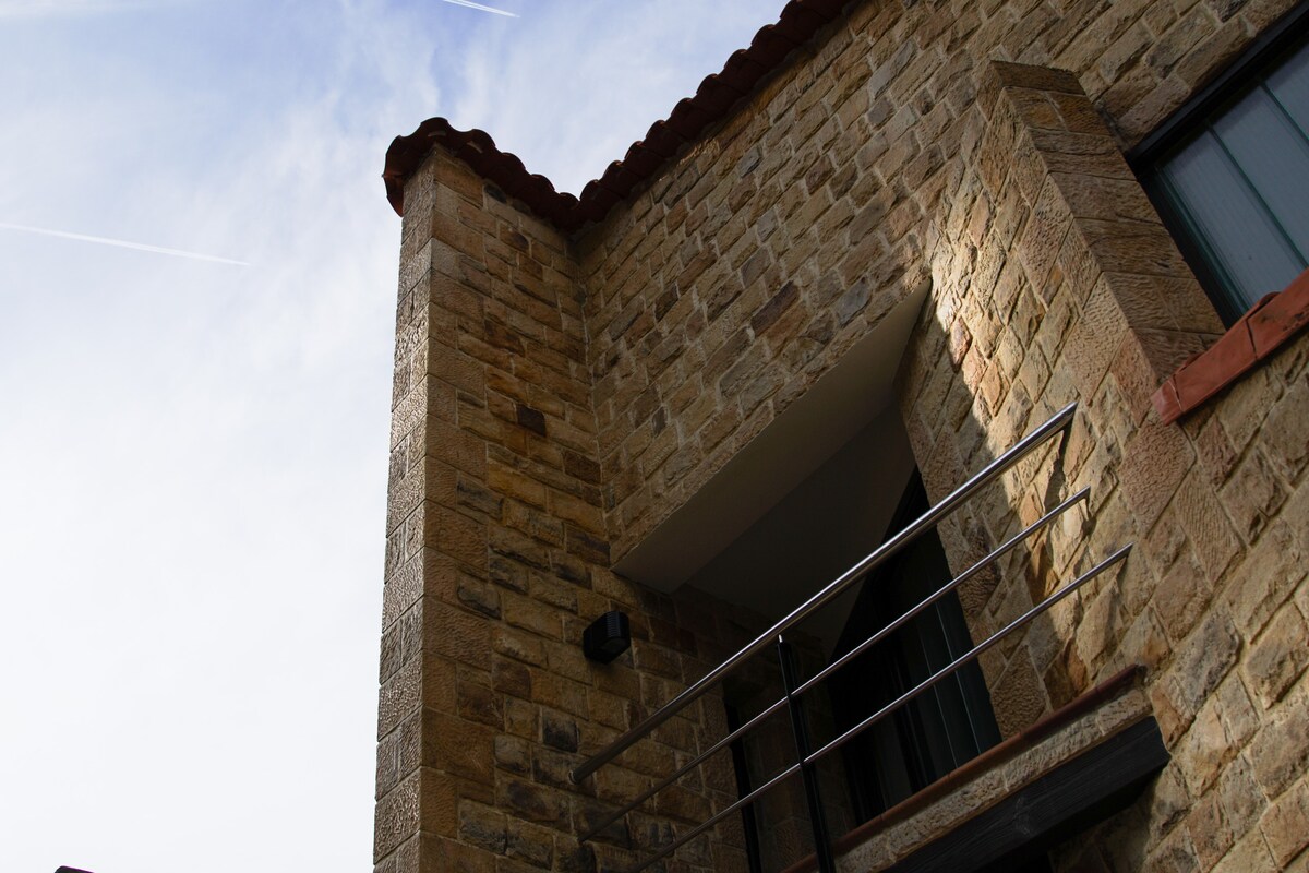 La Jarocha, casa con vistas al mar en Pechón