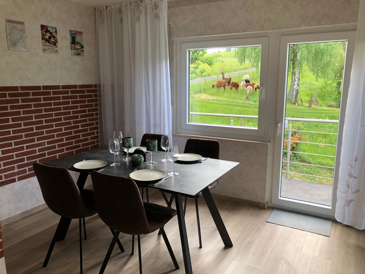 Ferienwohnung - Alpakas am Ring