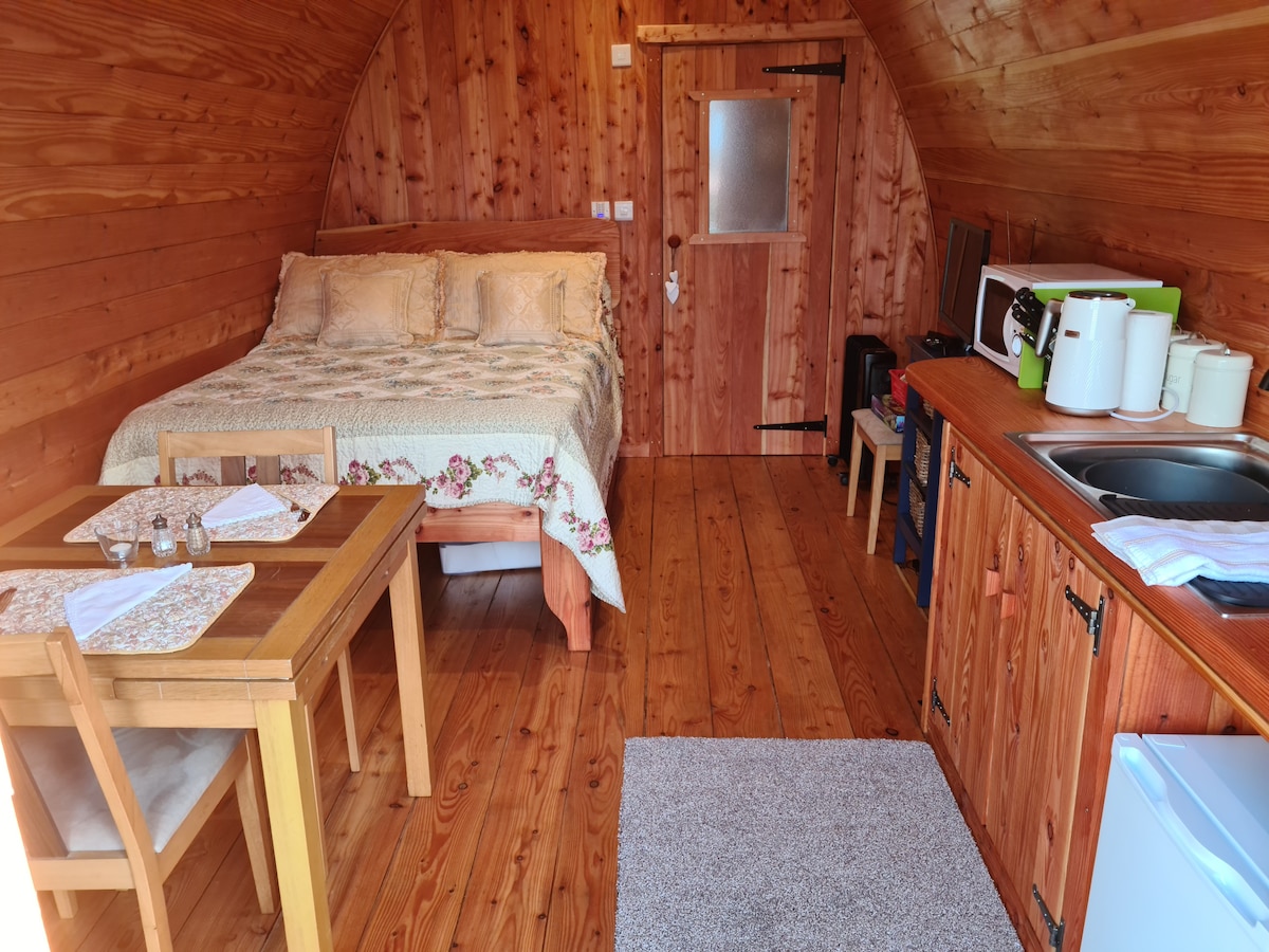 斯诺登尼亚（ Snowdonia ）附近的"The Pod"美妙的豪华露营舱。