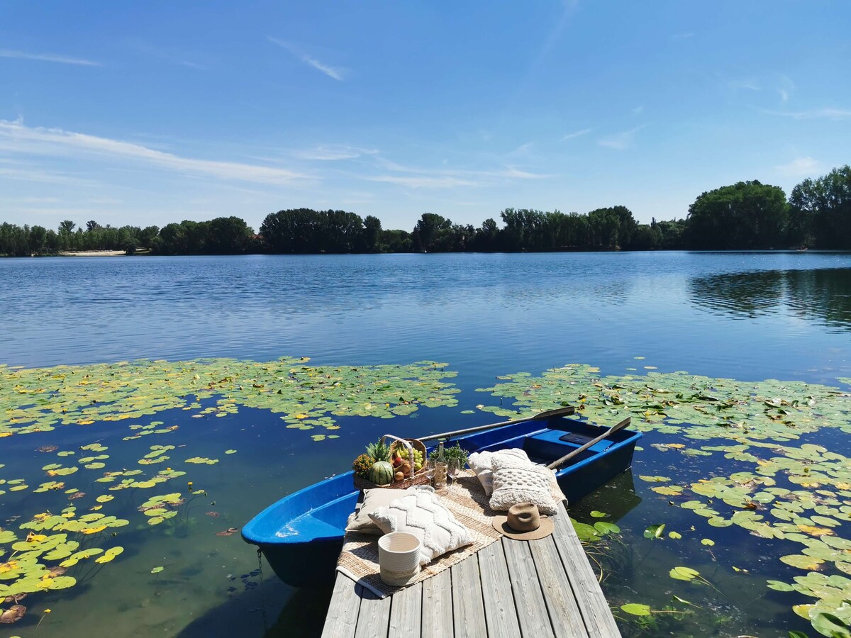 Bungalow mit direktem Seezugang