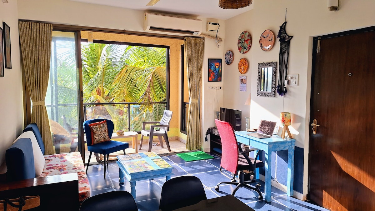 The Milagres -1 BHK-Palolem/Patnem Beach @ <10 Min