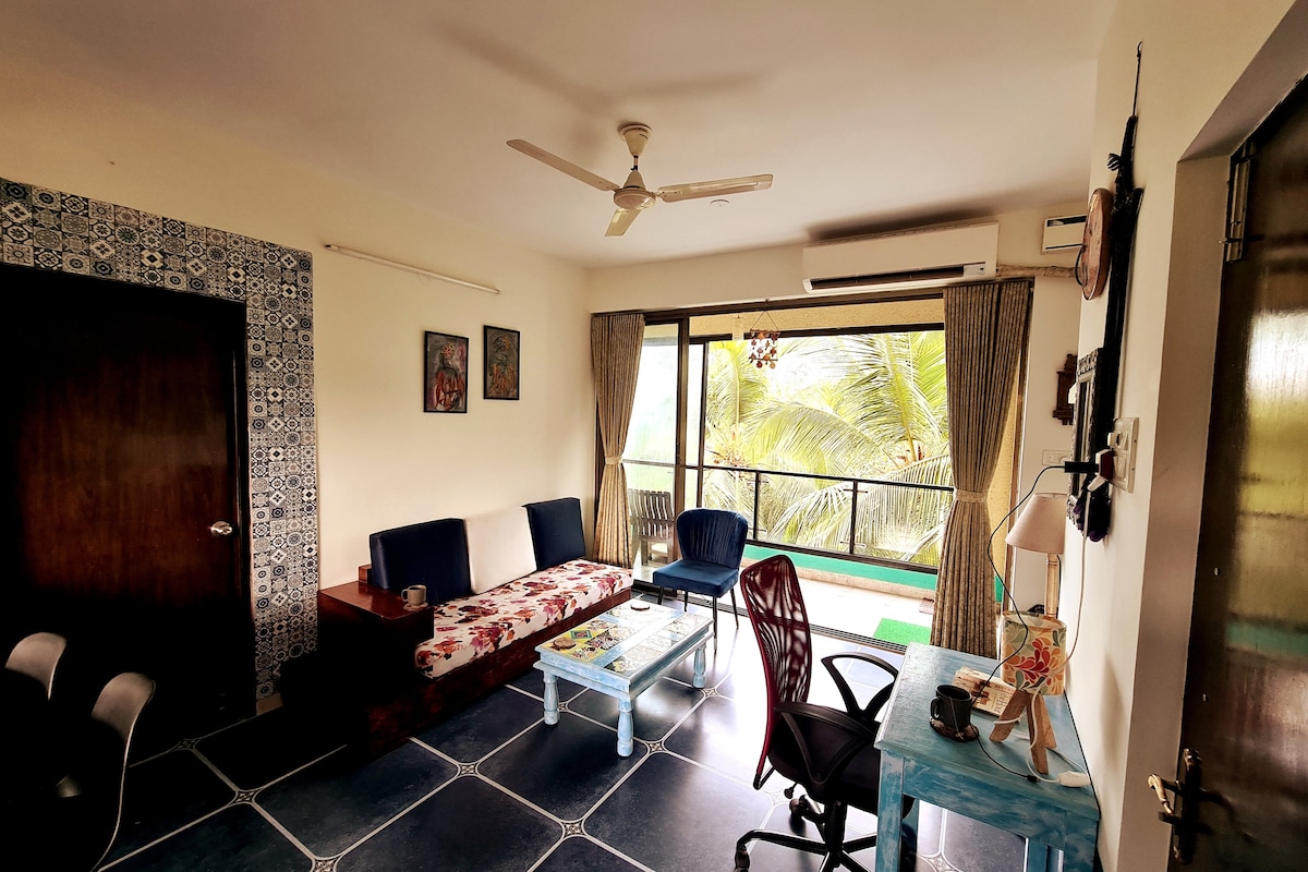 The Milagres -1 BHK-Palolem/Patnem Beach @ <10 Min