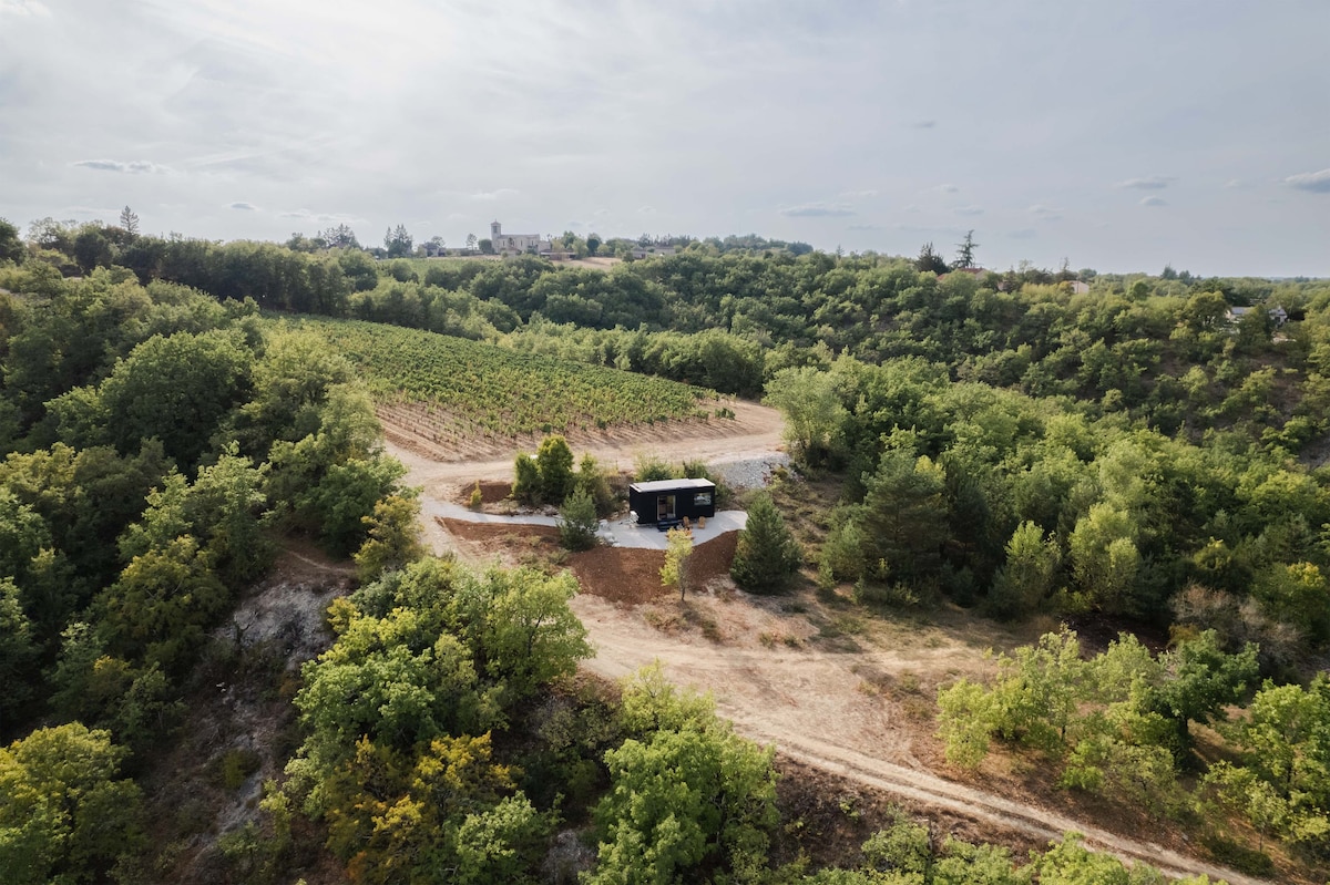 Parcel Tiny House - dans les vignes du Quercy