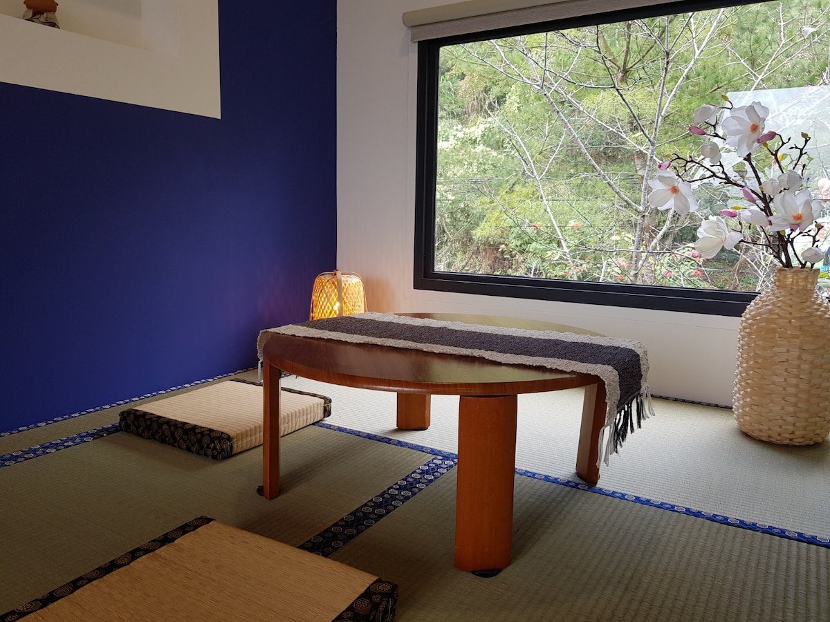 阿里山神禾「山藍」山景日式雙床房