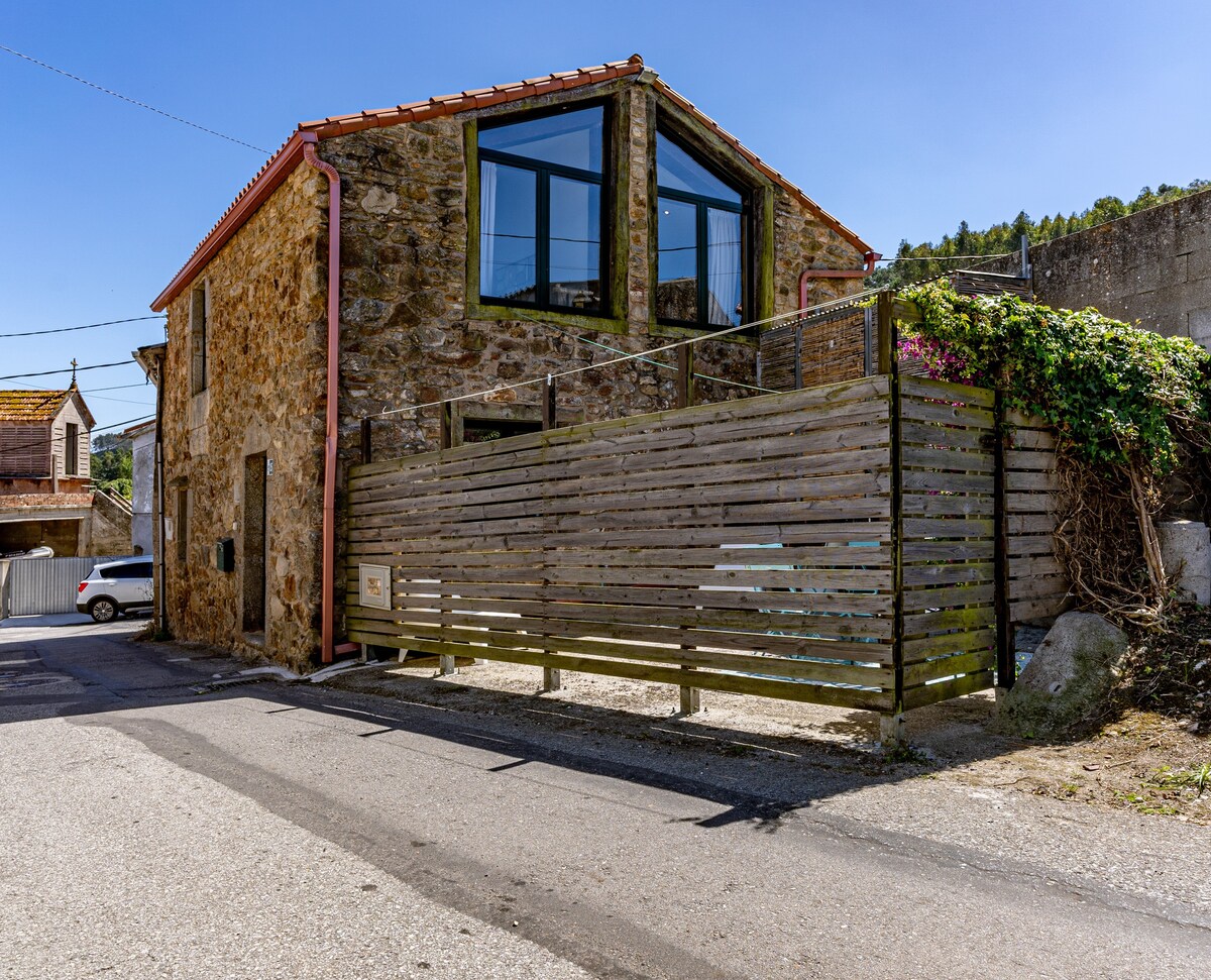 casa rural en playa de Razo