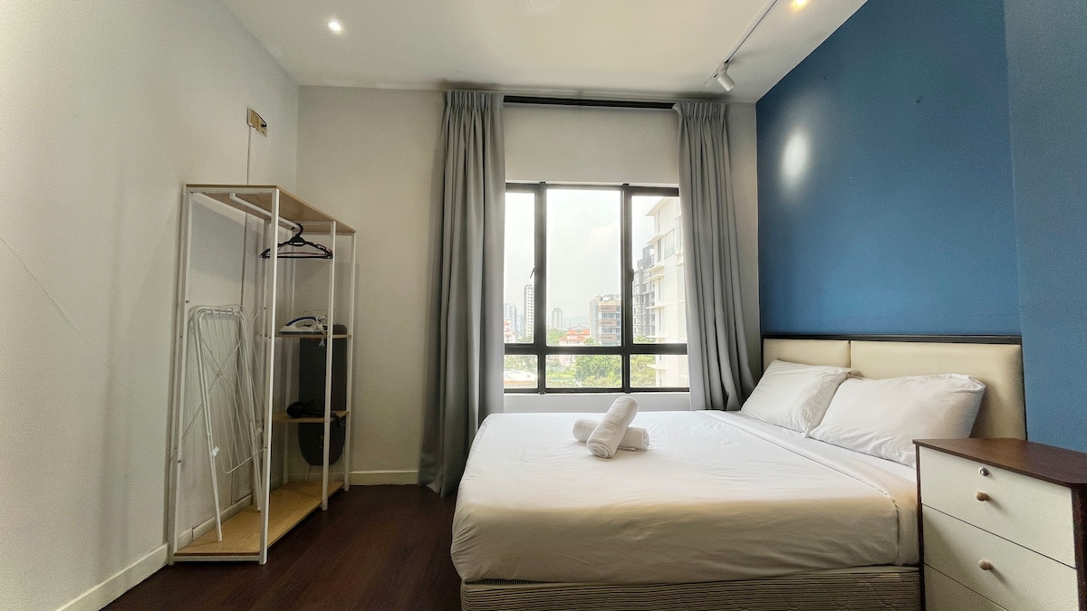 宁静的单间公寓@吉隆坡市| Netflix | 100 Mbps无线网络