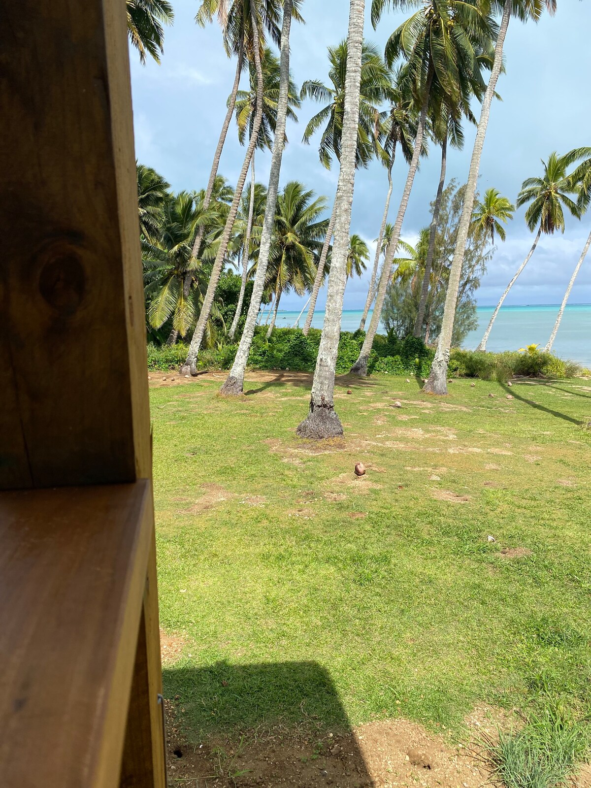 Summer House Aitutaki -就在海滩上