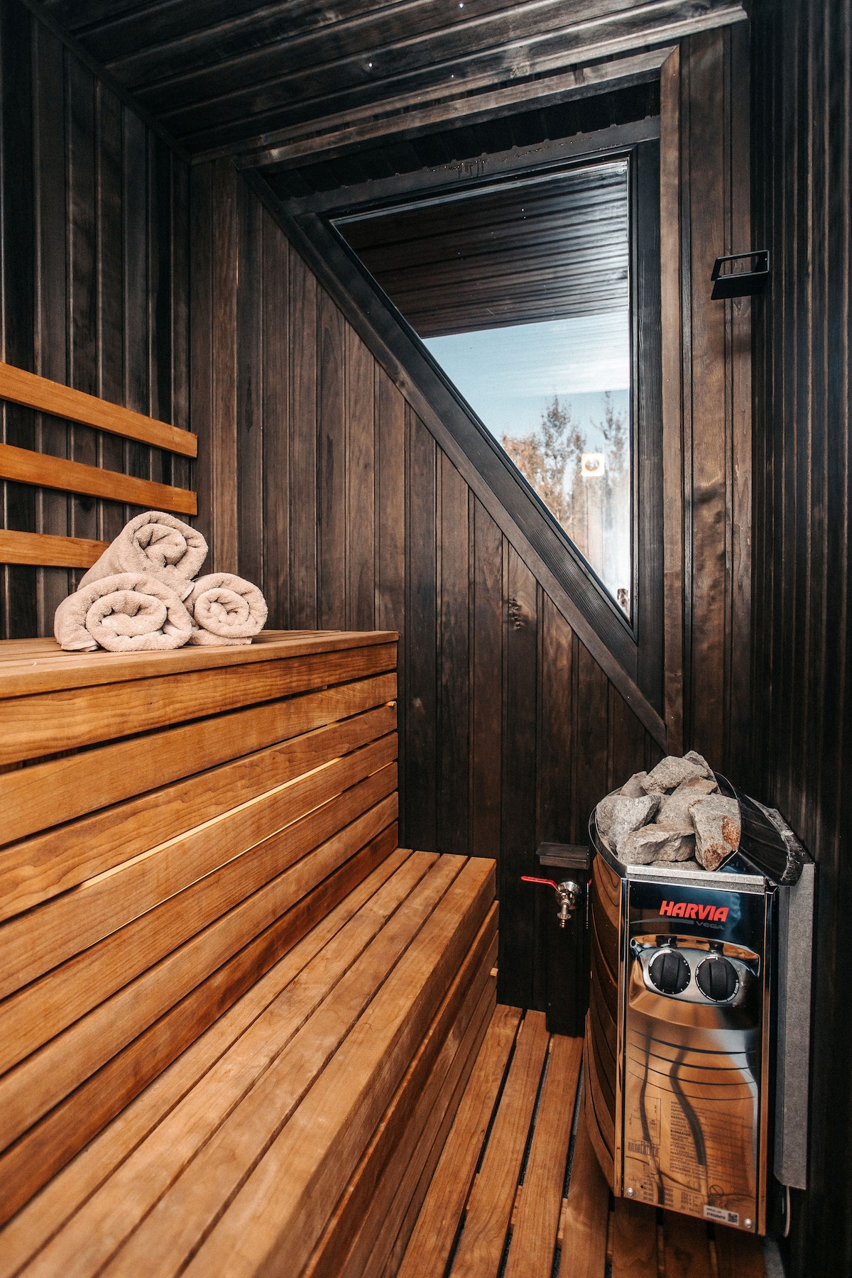 Apartment with sauna