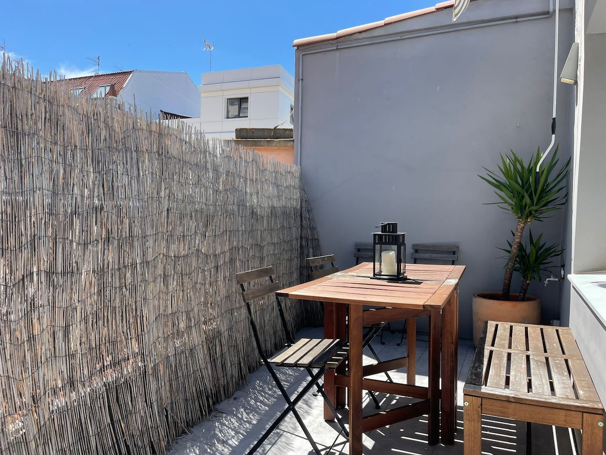 Ático con terraza en el centro de Coruña