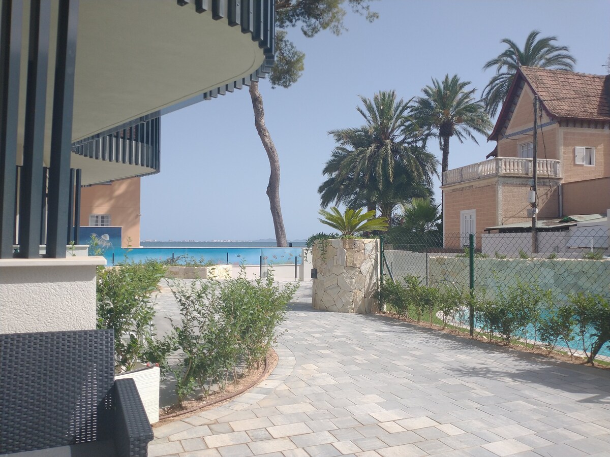 Nieuwbouwappartement met zeezicht op de Mar Menor