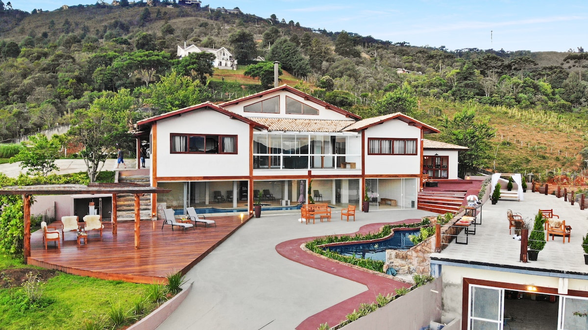 Mansion | |Mont Belvedere|Pool |Fireplace|Mountain