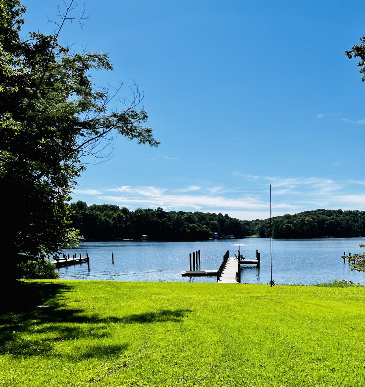 Stunning Large Riverfront Home with Private Dock