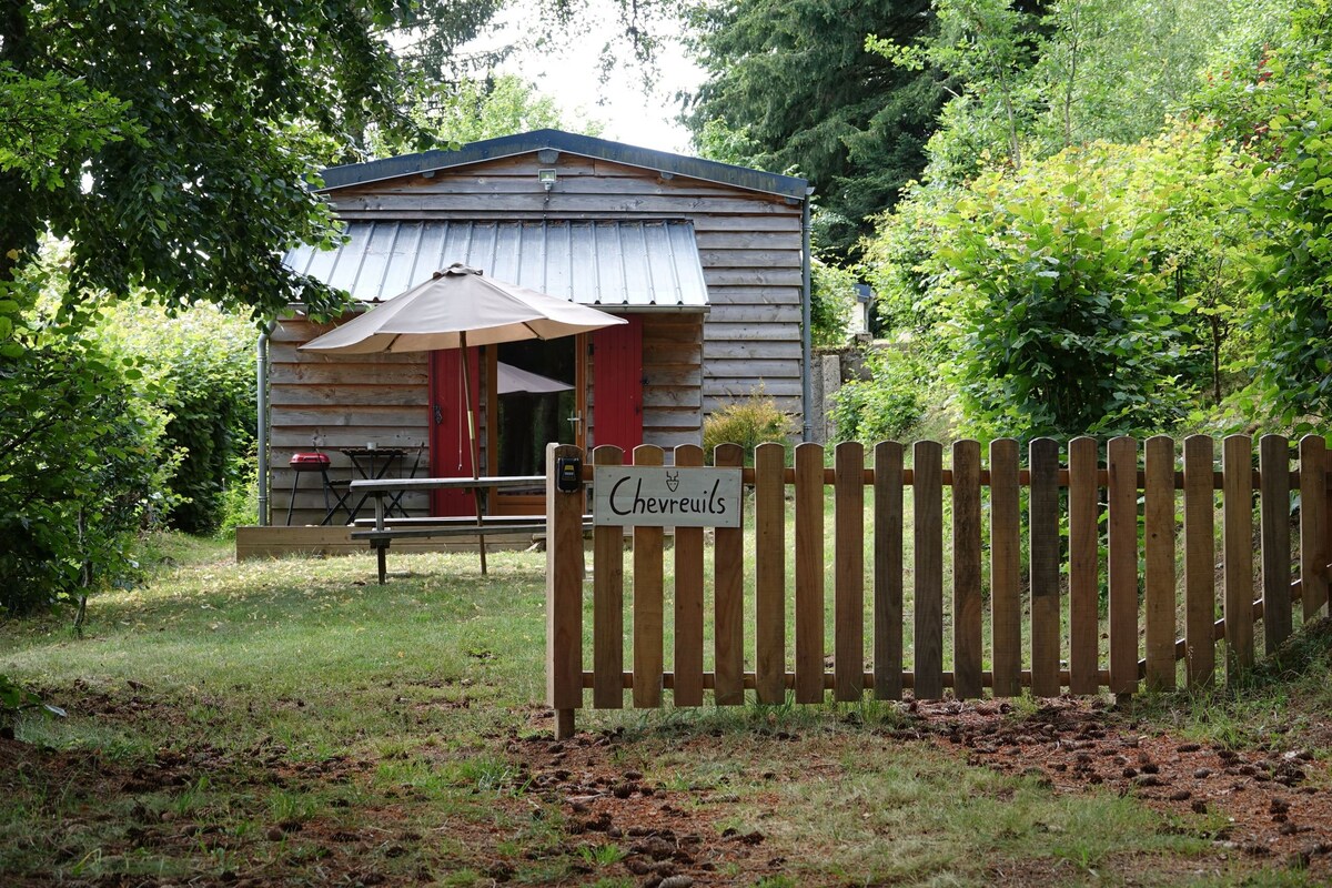 Deux chalets à l'orée du bois pour 6 personnes