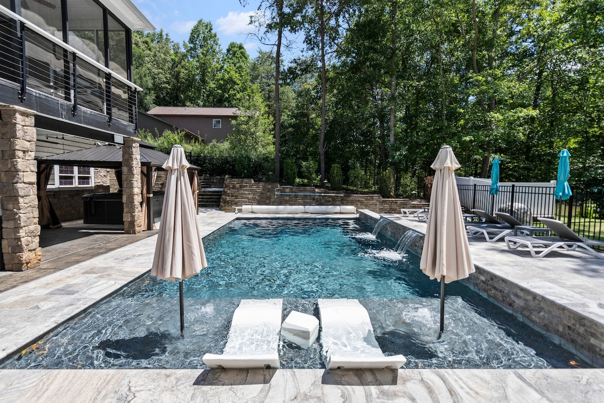 Prívate Resort -MiniGolf, Swimming pool, hot tub…