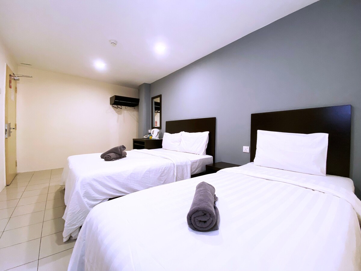 101号双人床，您的Klang酒店，非常方便
