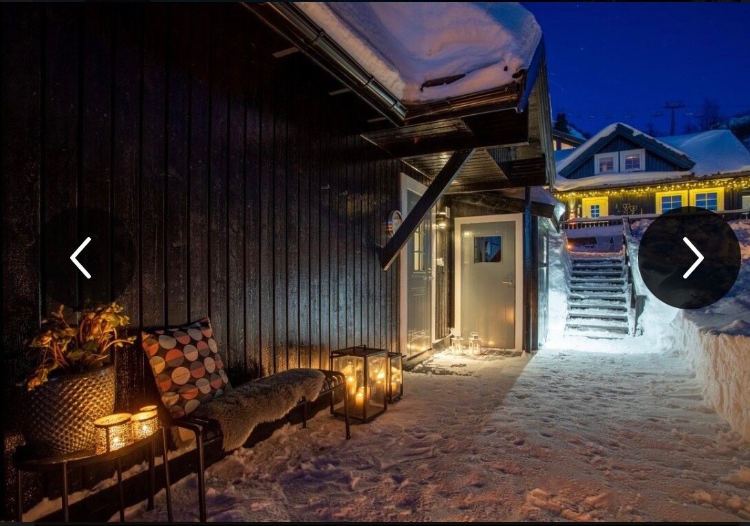 Hytte med tilgang til jacuzzi ski inn-ski out