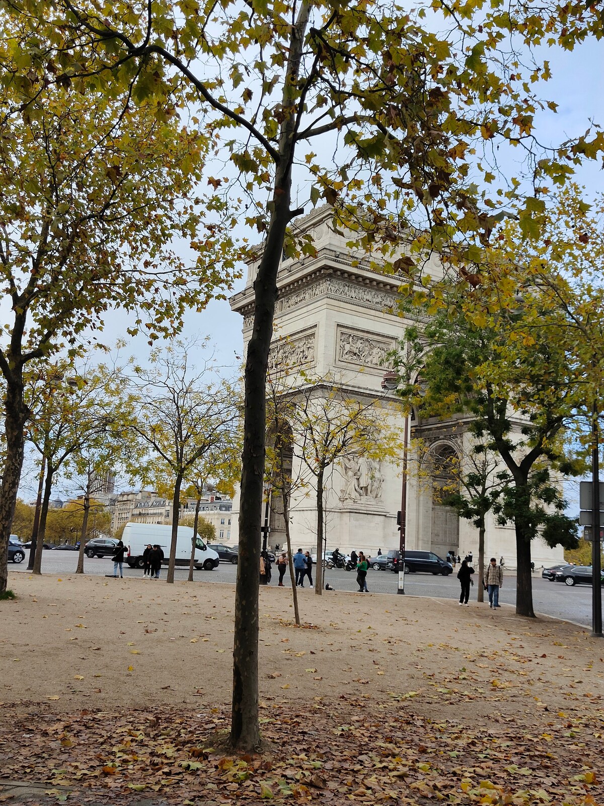 Paris 16 côté Arc-de-Triomphe et champs Élysées