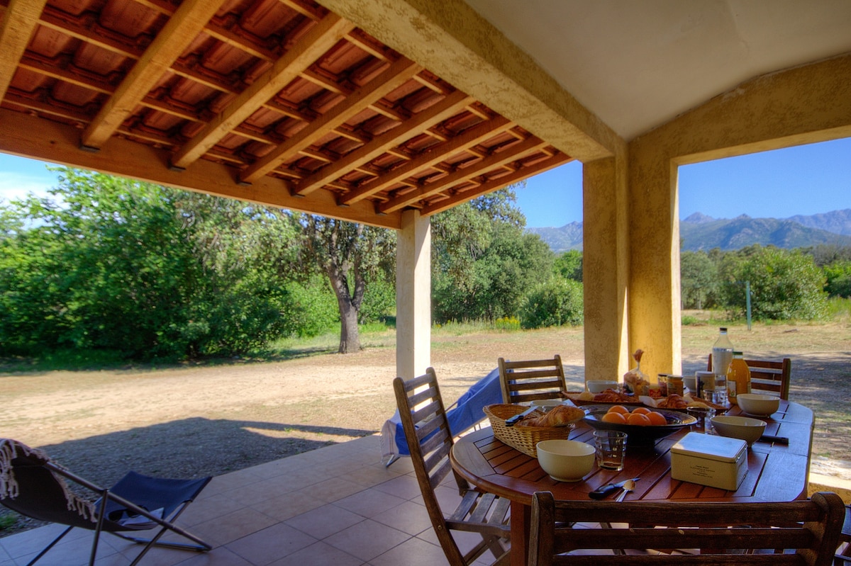 Maison de vacances avec piscine chauffée