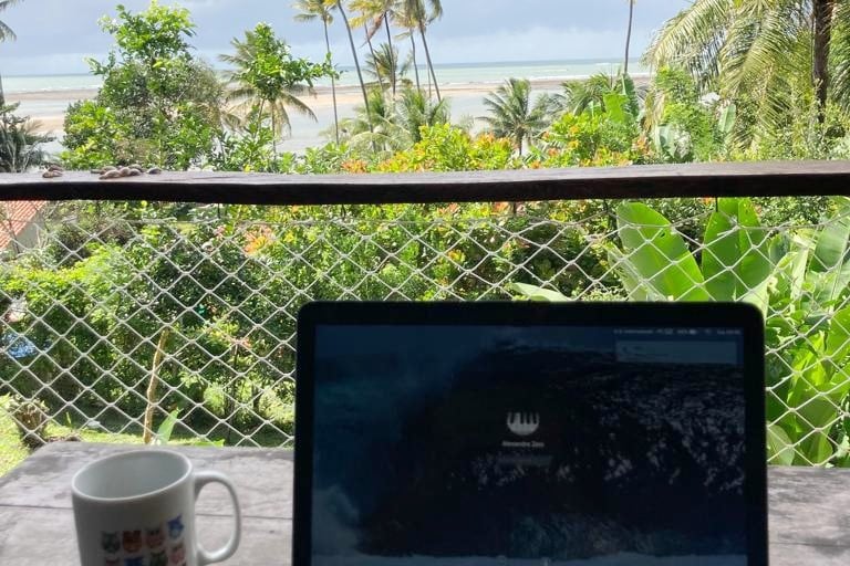 Casa Azul Moreré - vista e localização